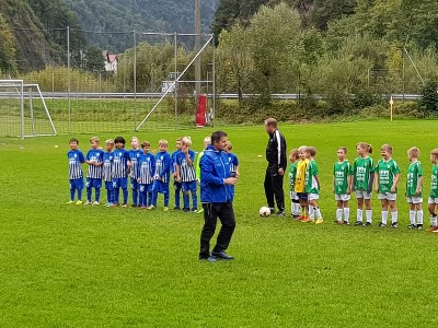U10 SG Raiffeisen Club Juniors verliert unglücklich in Hollenstein 1:2
